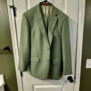 Elegant Sage Green Suit